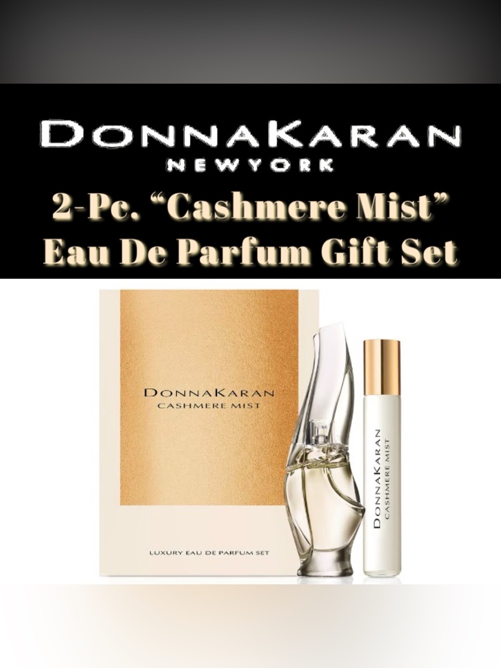 Donna Karan New York - “Cashmere Mist” 
2-Pc Eau De Parfum Gift Set (New)